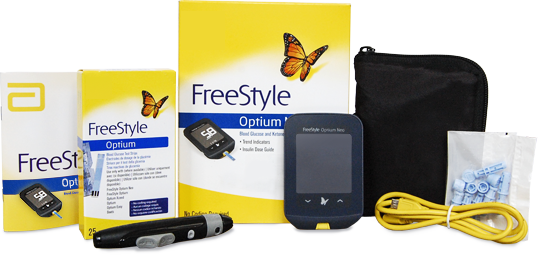 FreeStyle Optium Neo pack